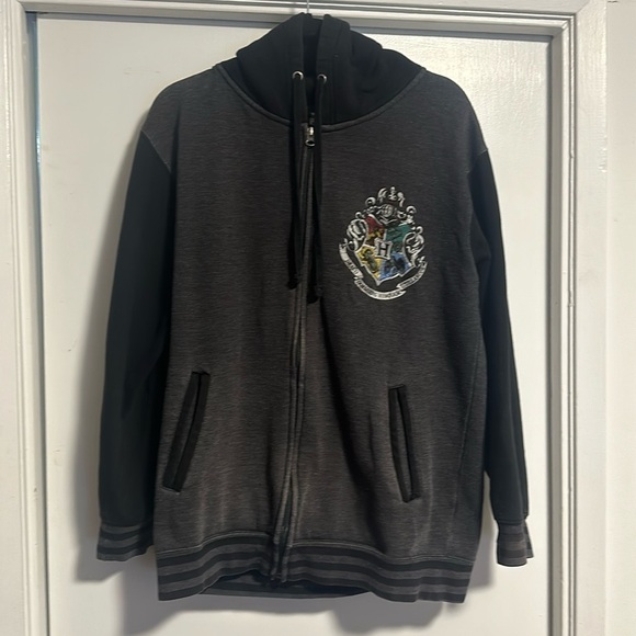 (j) GUC: vintage highly collectable Harry Potter,  authentic zip up hoodie M - Picture 1 of 6